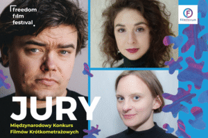 grafika przedstawiająca jury Konkursu Międzynarodowego 4. FREEDOM Film Festival